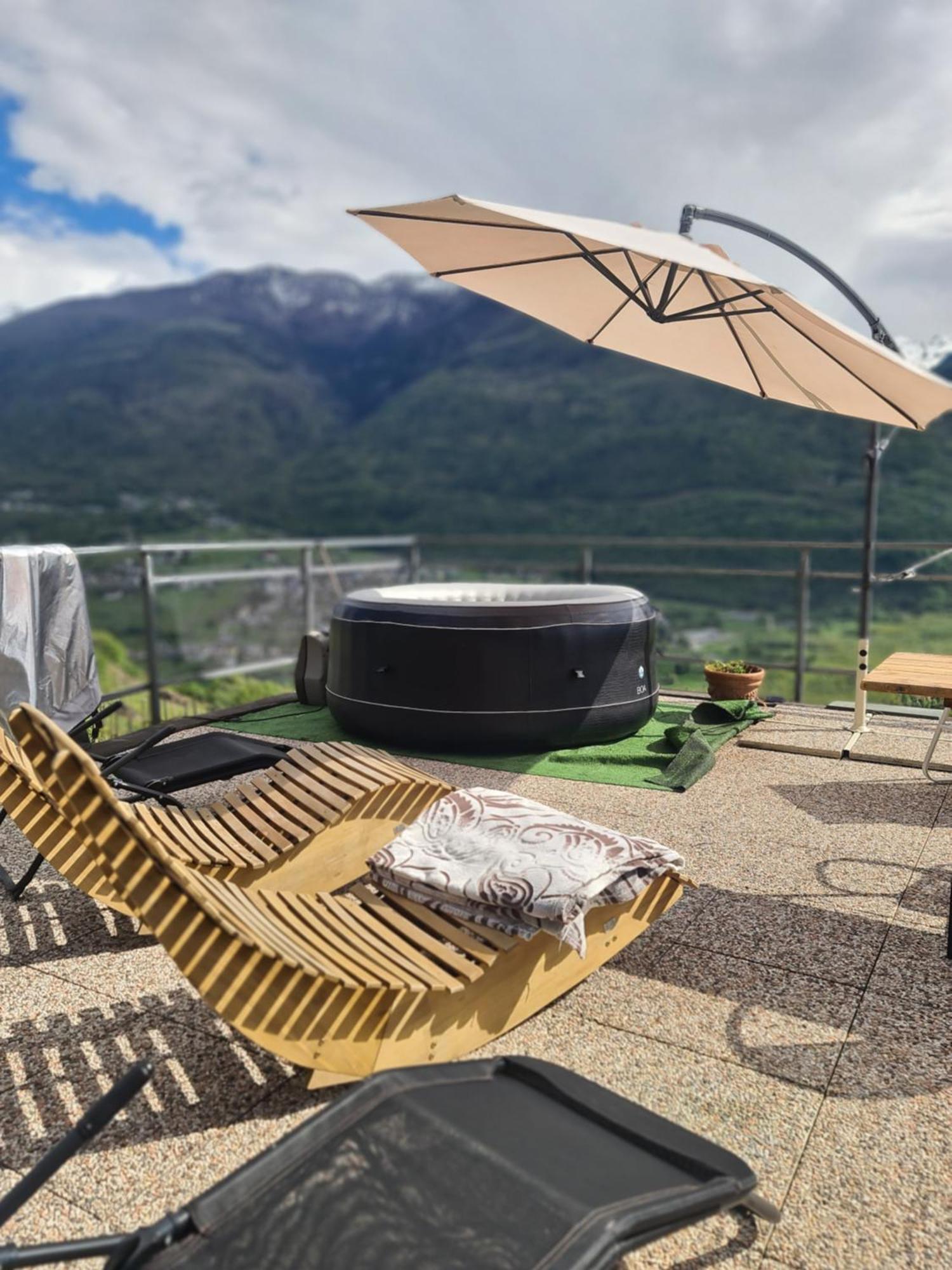 Casa Vacanze La Ca Del Cunfec Сондрио Екстериор снимка